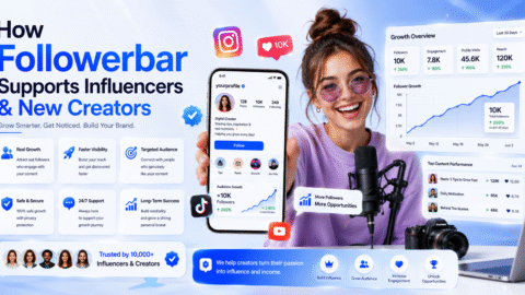How Followerbar Supports Influencers & New Creators