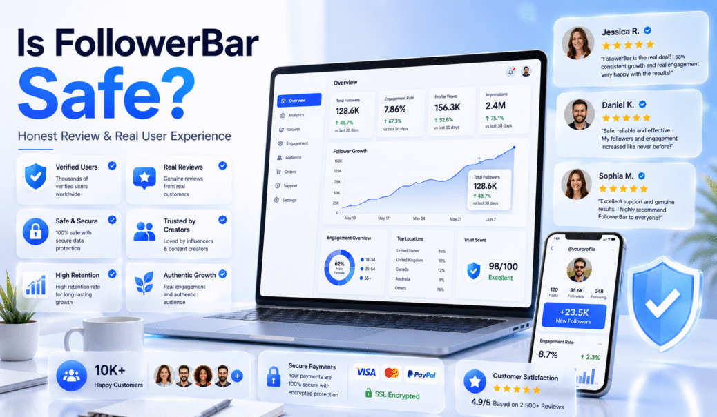 Is FollowerBar Safe Honest Review & User Experience